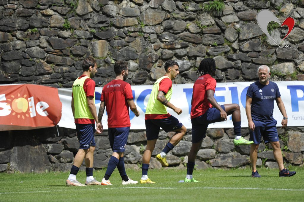 La Cremonese è tornata al lavoro al Centro Arvedi