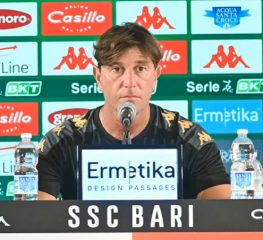 Bari, Mignani: «Vinto stringendo tutto il possibile»