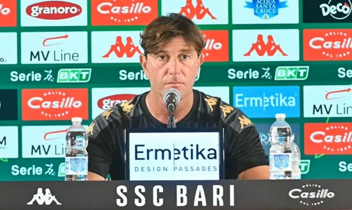 Bari, Mignani: «Contro la Cremonese attacco da valutare»