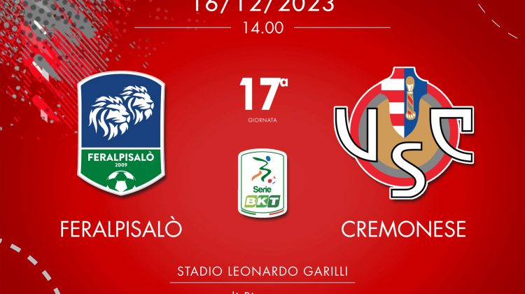 FeralpiSalò-Cremonese 1-0, tabellino e cronaca