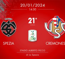 Spezia-Cremonese 0-1, tabellino e cronaca