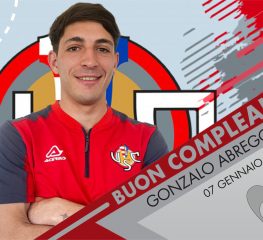 Tanti auguri Gonzalo Abrego, centrocampista grigiorosso