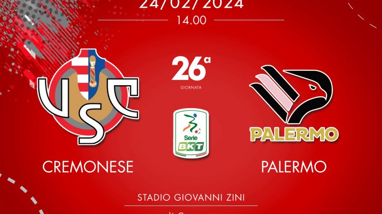 Cremonese-Palermo 2-2, tabellino e cronaca