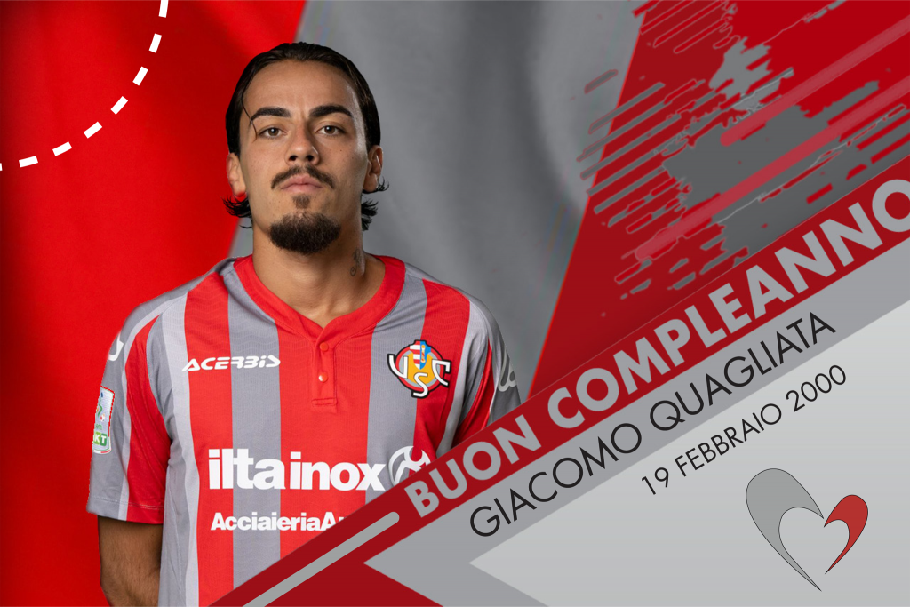 Tanti auguri a Quagliata, esterno grigiorosso!