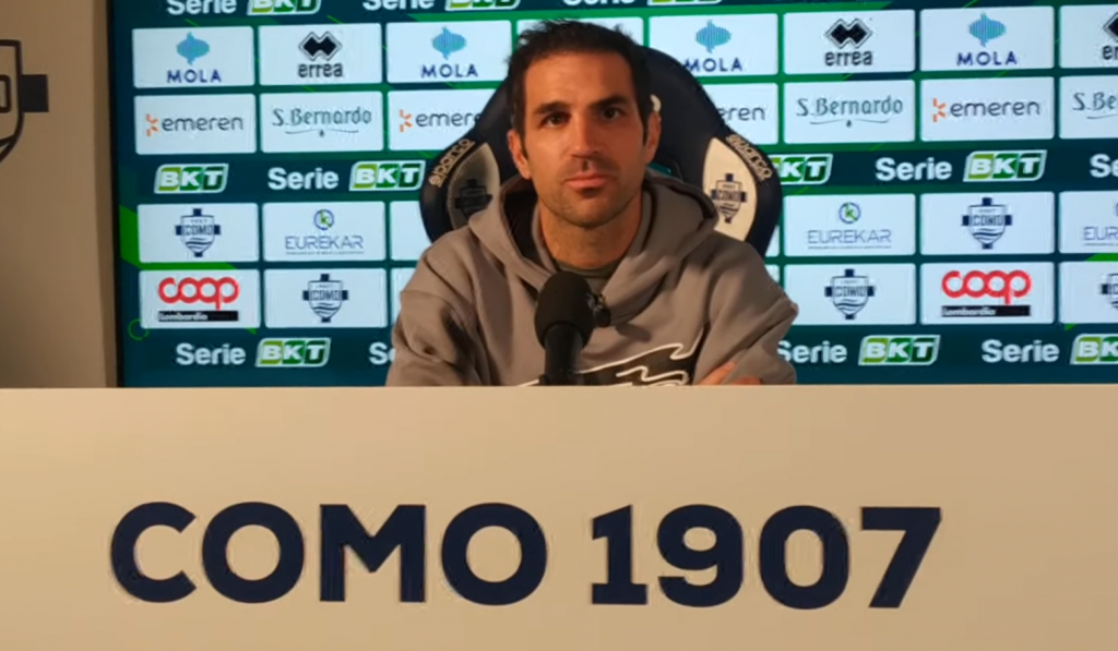 Como, Fabregas: «La Cremonese è una squadra in fiducia»