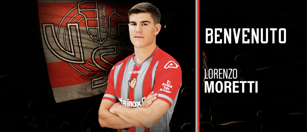 Cremonese, chi è Lorenzo Moretti
