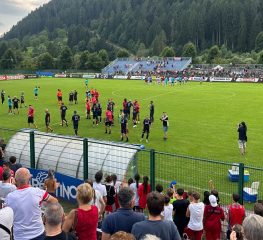 La Cremonese ha svolto gli ultimi allenamenti in quel di Pinzolo