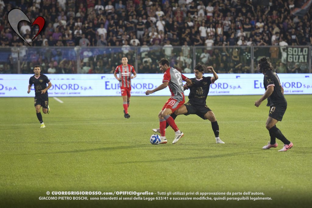 Pisa-Cremonese, la probabile formazione grigiorossa