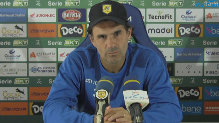 Juve Stabia, Pagliuca: «Perdere così fa male, abbiamo giocato meglio»