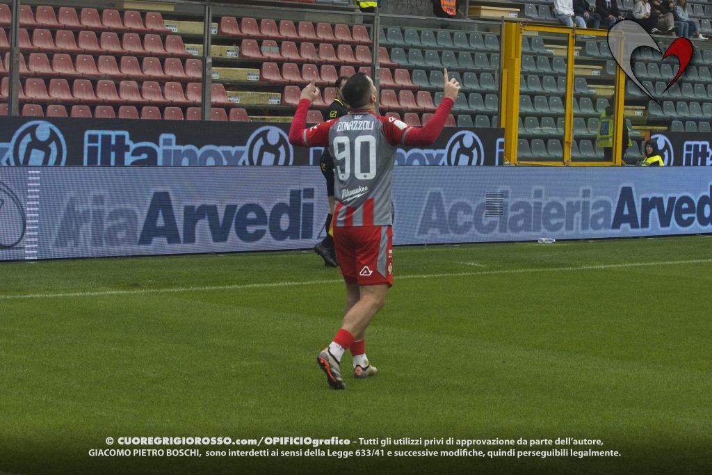 Cremonese, quinto gol per Bonazzoli