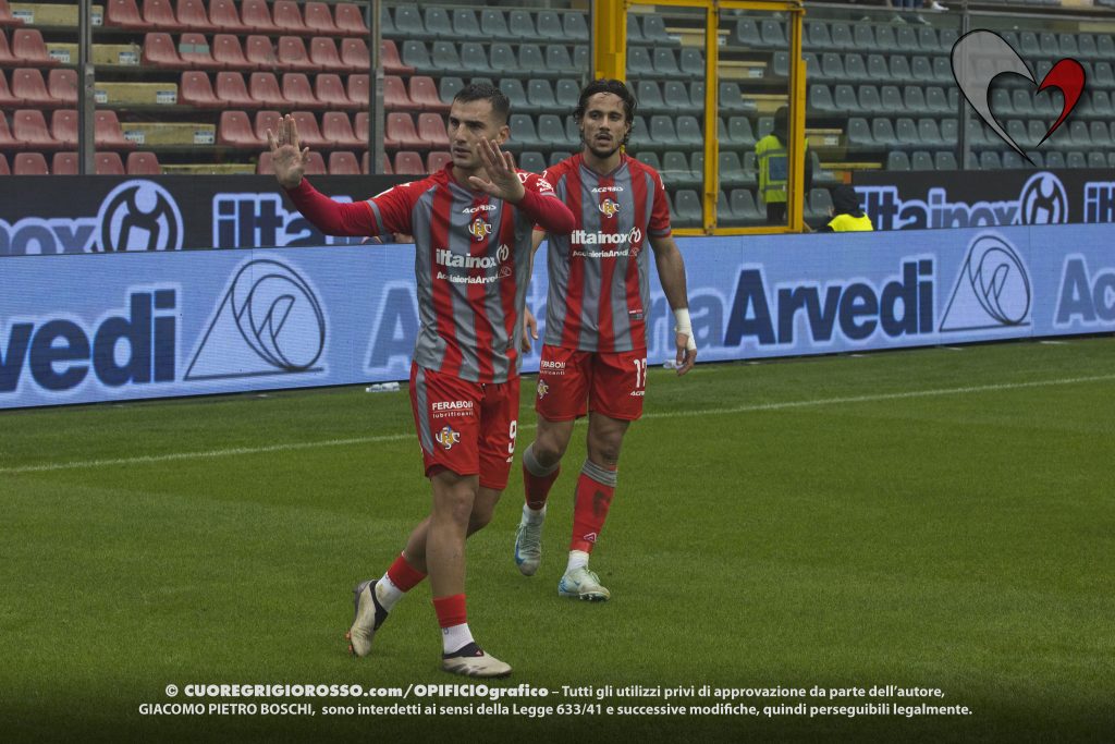 Cremonese-Reggiana, la probabile formazione grigiorossa