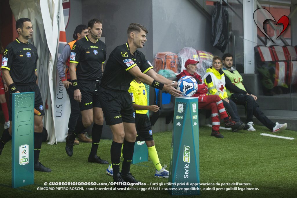 Cremonese-Juve Stabia, la designazione arbitrale