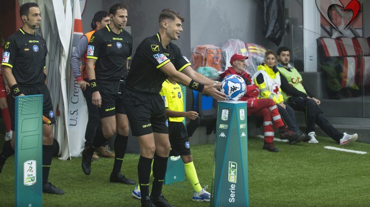 Cremonese-Cosenza, la designazione arbitrale
