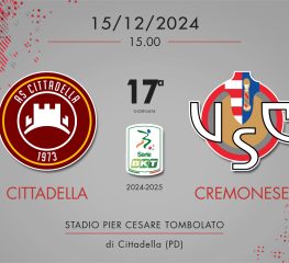 Cittadella-Cremonese 0-0, tabellino e cronaca