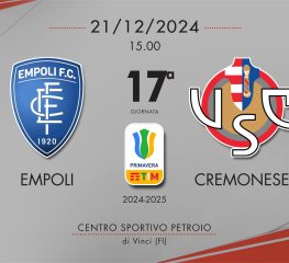 Cremonese Primavera, pareggio e poco spettacolo: contro l’Empoli è 0-0
