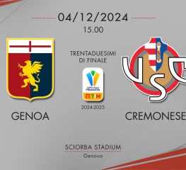 Coppa Italia Primavera, Cremonese eliminata: vince il Genoa 2-1