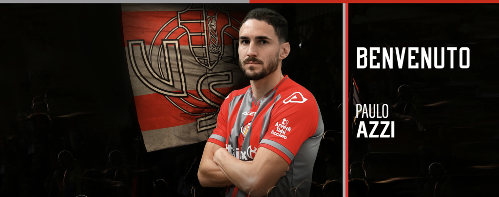UFFICIALE: Paulo Azzi è un nuovo giocatore della Cremonese