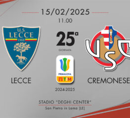 Cremonese Primavera, altro pareggio: con il Lecce è 0-0