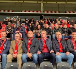 Allo Zini centinaia di tifosi presenti per l’evento “Capitani Grigiorossi”