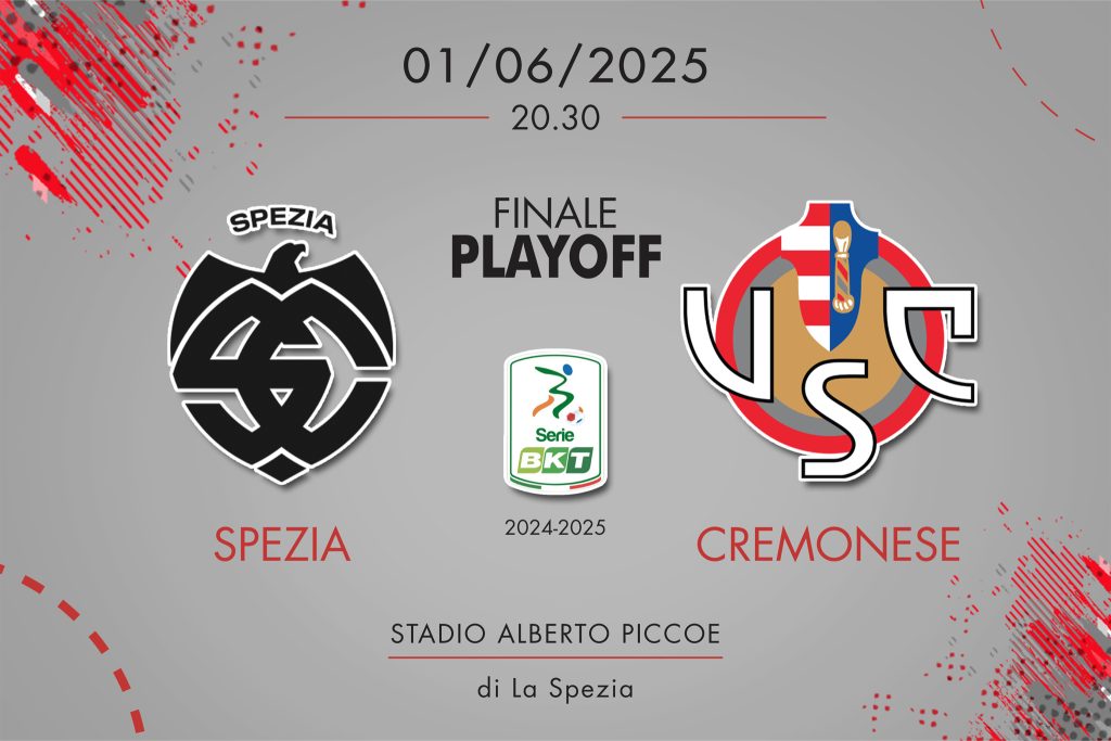 Spezia-Cremonese 2-3, tabellino e cronaca