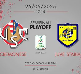Cremonese-Juve Stabia 3-0, tabellino e cronaca