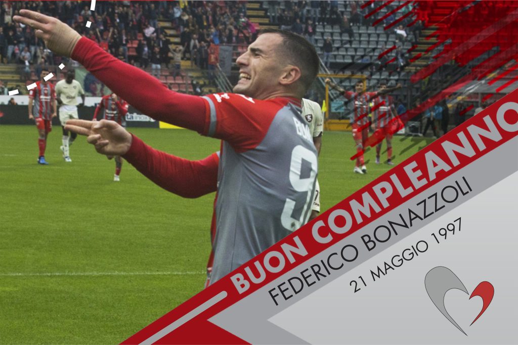 Tanti auguri a Federico Bonazzoli, attaccante grigiorosso!