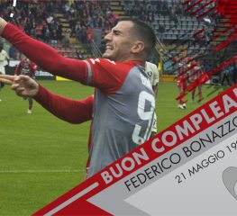 Tanti auguri a Federico Bonazzoli, attaccante grigiorosso!