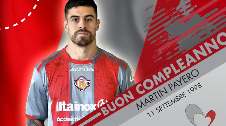 Tanti auguri a Payero, nuovo centrocampista grigiorosso!