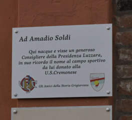 Cremonese, a San Daniele Po il ricordo di Amadio Soldi