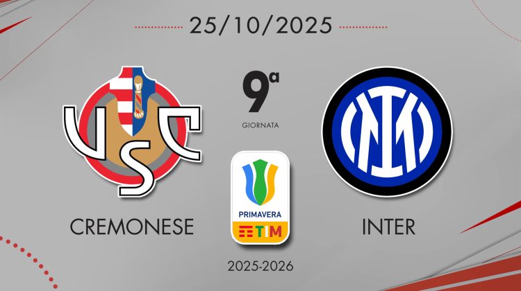 Cremonese Primavera, altro autogol e altra sconfitta. 2-1 Inter al Soldi