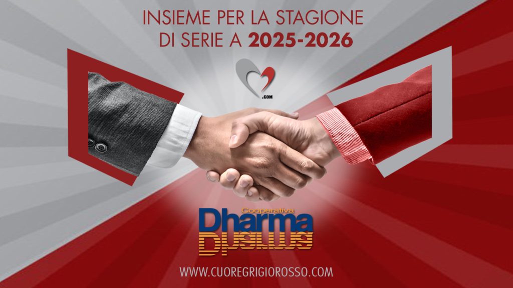 Dharma e CuoreGrigiorosso.com insieme per la Serie A 2025-2026 della Cremonese