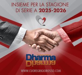 Dharma e CuoreGrigiorosso.com insieme per la Serie A 2025-2026 della Cremonese