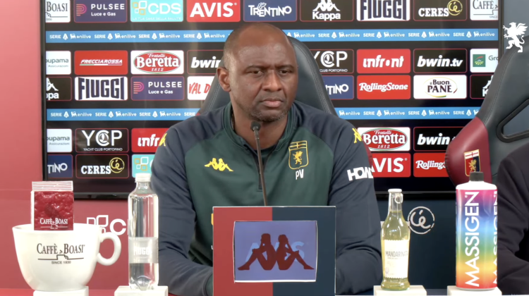 Genoa, Vieira «Vogliamo vincere per il presidente e i nostri tifosi»