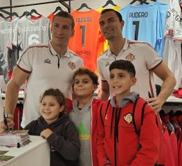 Cremonese, in centinaia per il secondo meet & greet all’USC Store