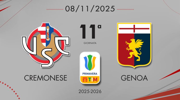 Cremonese Primavera, il Soldi è stregato. Passa il Genoa 2-0
