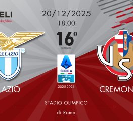 Lazio-Cremonese 0-0, tabellino e cronaca