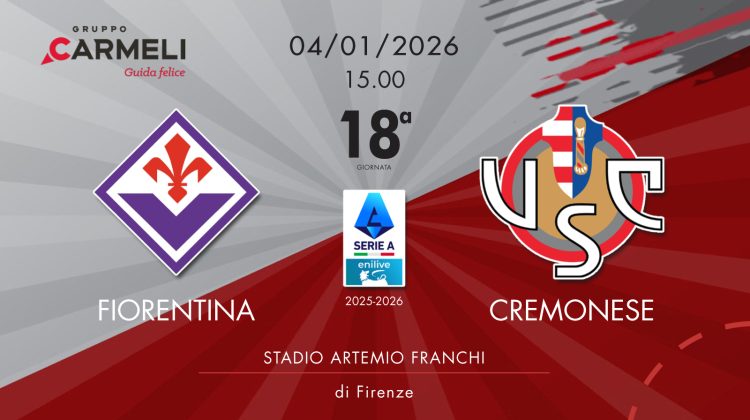 Fiorentina-Cremonese 1-0, tabellino e cronaca