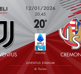 Juventus-Cremonese 5-0, tabellino e cronaca