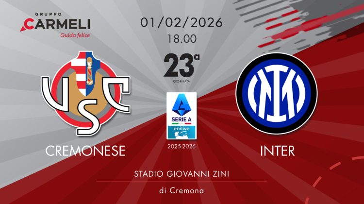Cremonese-Inter 0-2, tabellino e cronaca
