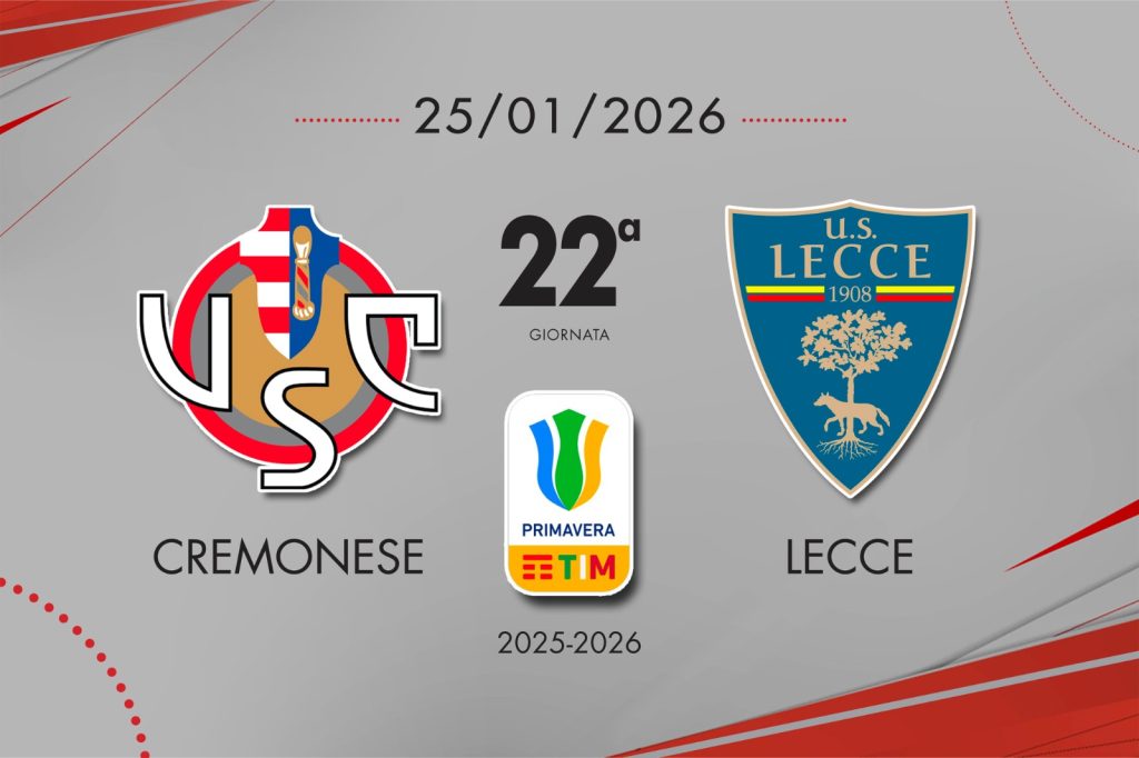 Cremonese Primavera, non basta Frey: passa il Lecce 2-1