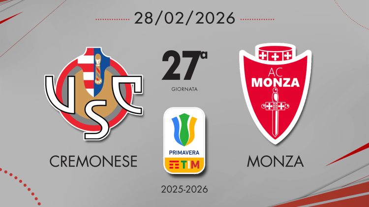 Cremonese Primavera, sconfitta al Soldi. Vince il Monza 1-0