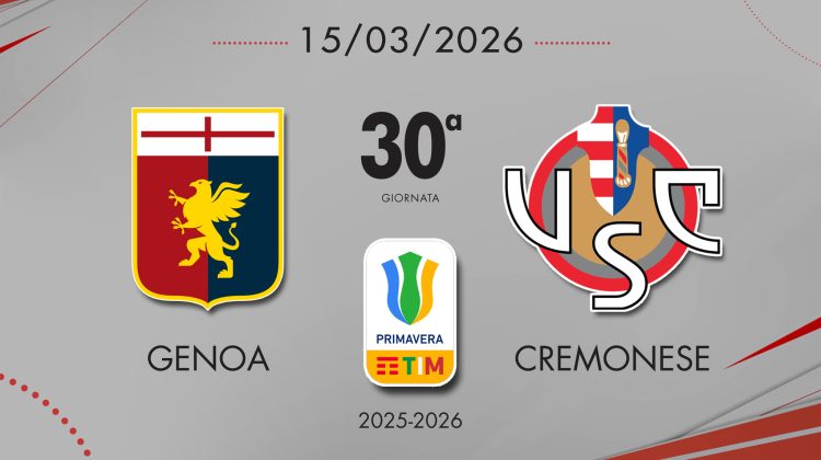 Cremonese Primavera, pareggio in extremis contro il Genoa: 1-1