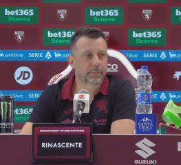 Torino, D’Aversa: «Immagini chiare: Baschirotto colpisce Paleari»