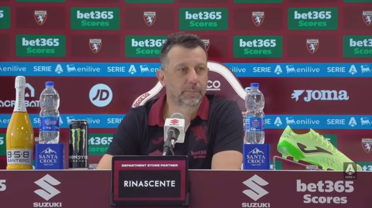 Torino, D’Aversa: «Immagini chiare: Baschirotto colpisce Paleari»